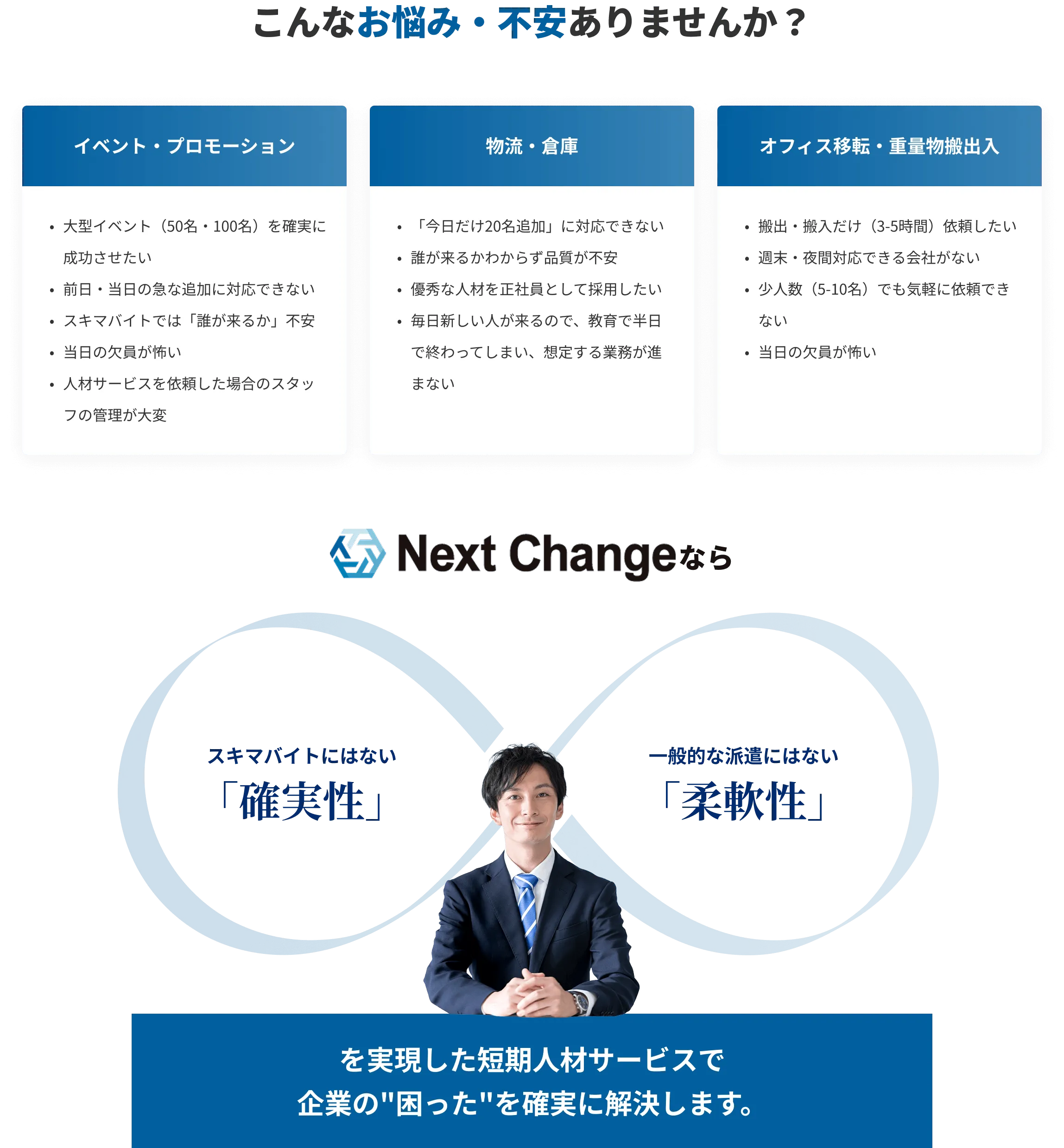 こんなお悩み・不安ありませんか？